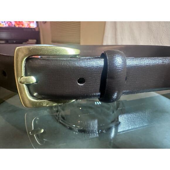 Talbots Kids Other - Talbots Kids Genuine Leather Belt Brown 30/75
